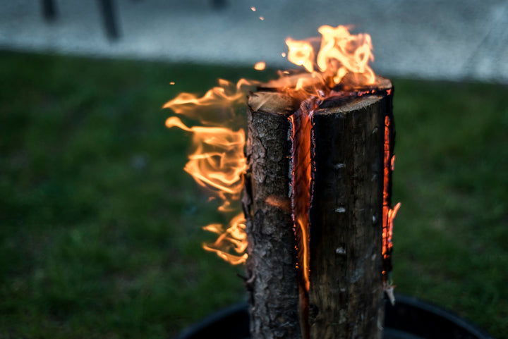 Burning  Swedish Torch
