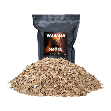 Valhalla Smoke 1KG Bags - Wood Smoking Chips - HICKORY