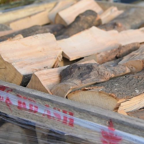 Kiln Dried Ash Firewood - Full Crate 600kg